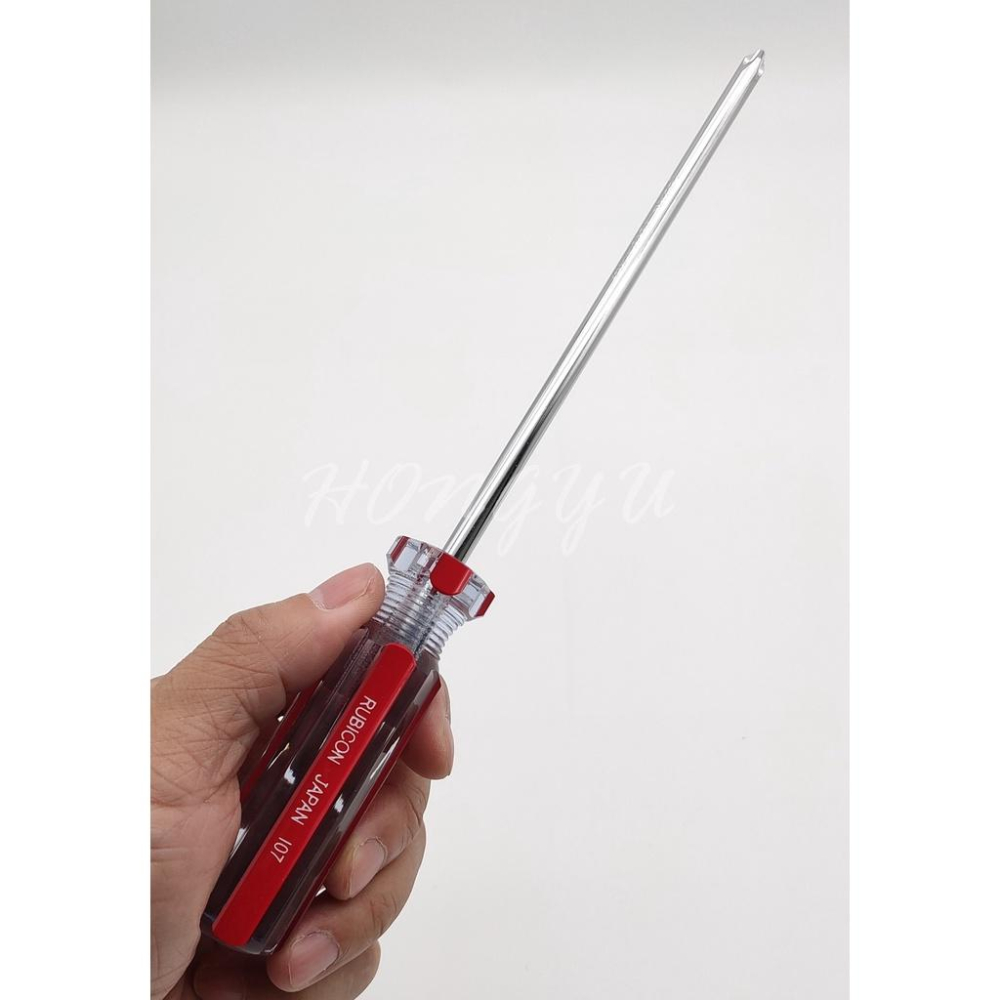 台灣出貨 日本 RUBICON 彩條起子 螺絲起子 十字 一字-細節圖3