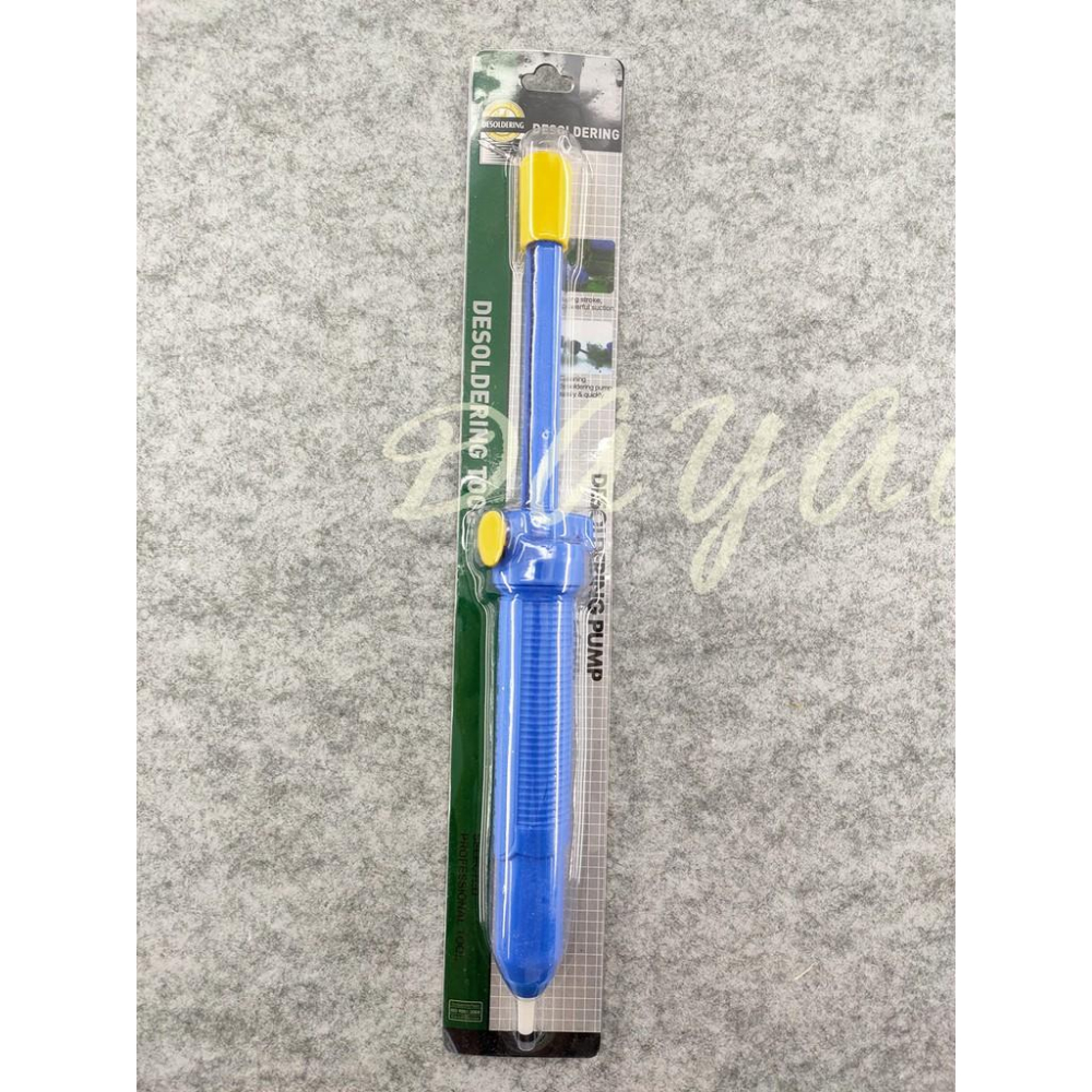 EDSYN  黑 / Desoldering 藍 手動 吸錫槍 大號 33CM 吸錫器 除錫器 吸嘴-細節圖5