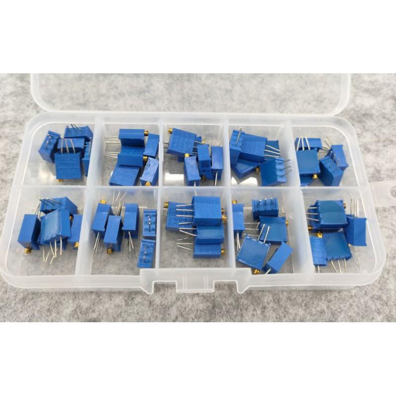 3296W 精密 可調電阻 套裝 10種阻值 共50只 現貨-細節圖5