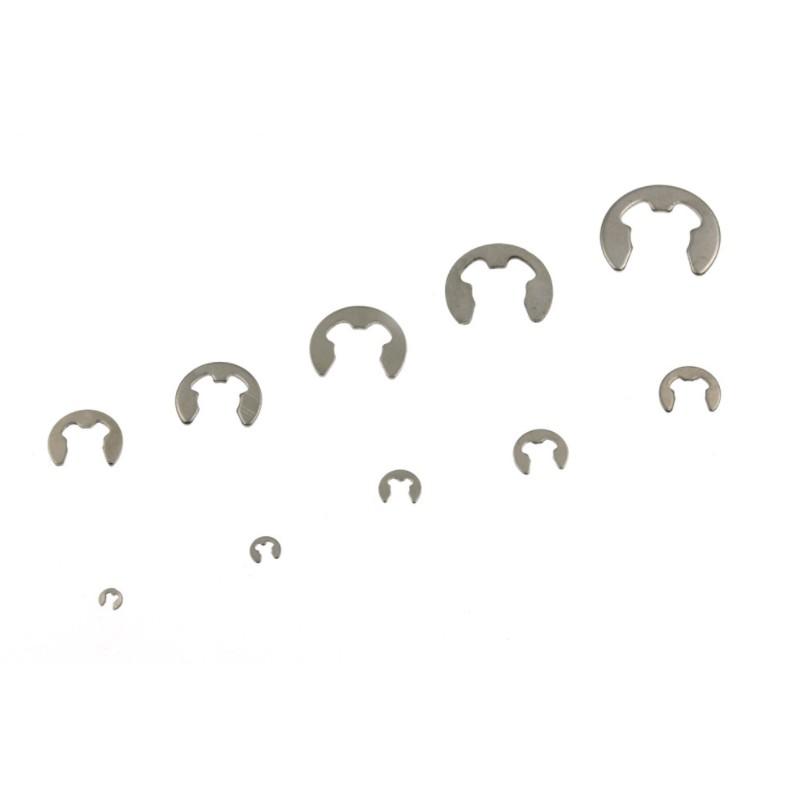 M1.5 M2 M3 M4 M5 M6 M7 M8 M9 M10 不銹鋼304 馬蹄 開口卡 組合套裝 共200個-細節圖3