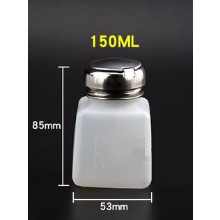 壓泵型 不銹鋼 按壓式 酒精瓶 松香水 PCB 洗板水 空瓶 天那水瓶 腐蝕液體 按壓出水 現貨-細節圖5