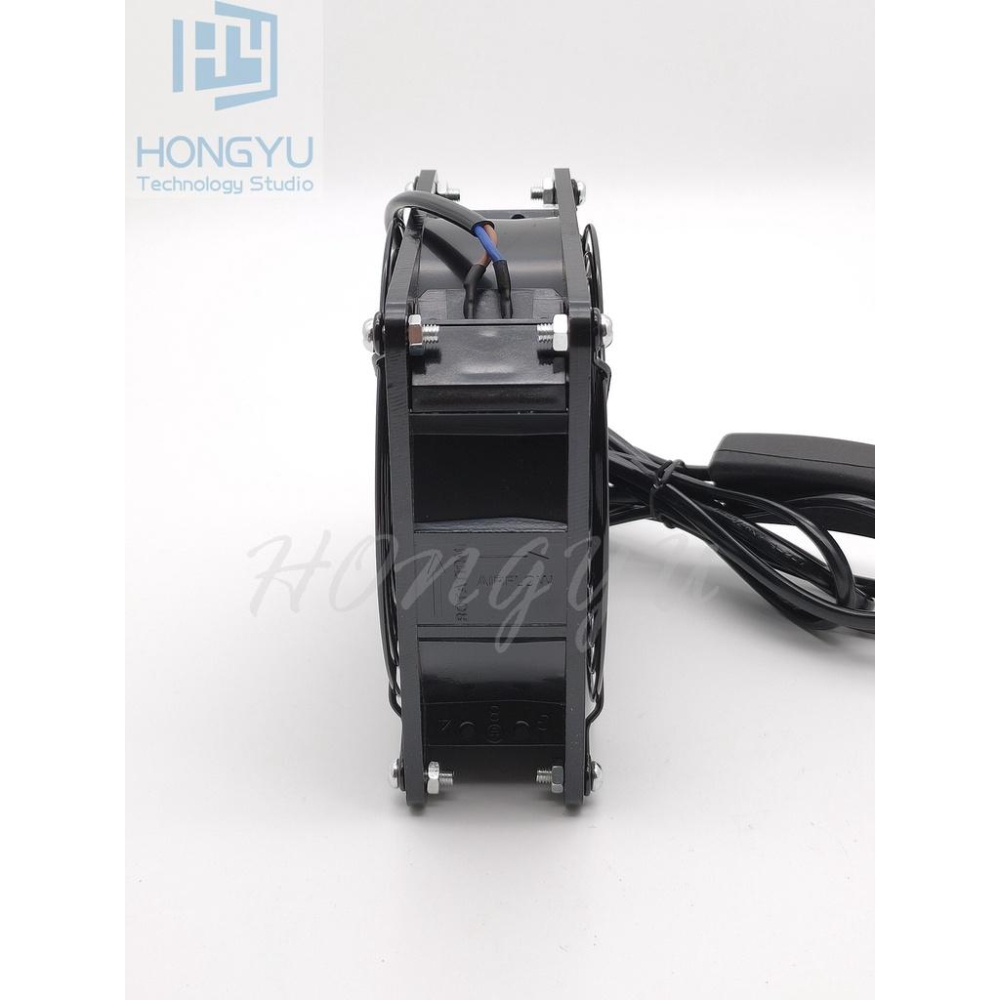 台灣建準 SUNON 1123XBT 機箱 12CM AC 交流 110V 機箱風扇 抽風扇 散熱風扇-細節圖5