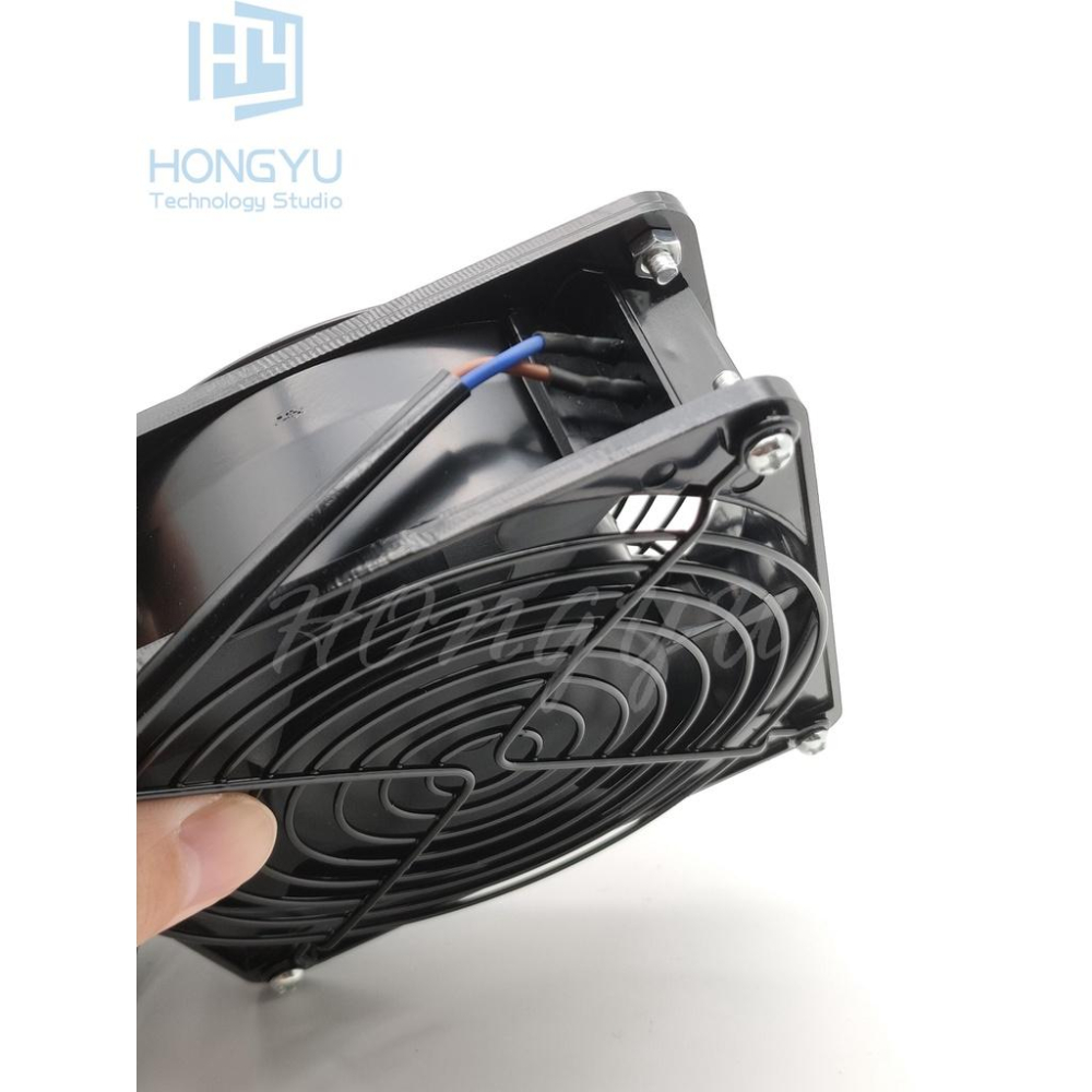 台灣建準 SUNON 1123XBT 機箱 12CM AC 交流 110V 機箱風扇 抽風扇 散熱風扇-細節圖6