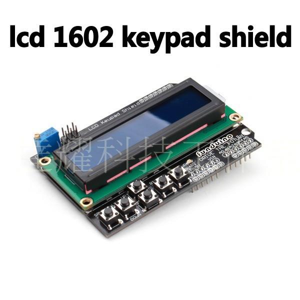 LCD1602 Arduino LCD Keypad Shield 液晶螢幕 按鍵 擴展板-細節圖5
