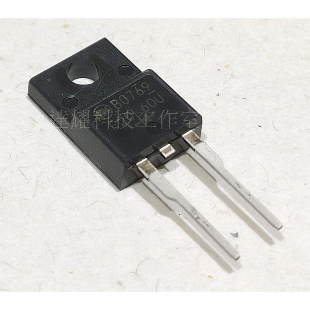 Shindengen 全新原廠 F20L60U 整流器 VRM=600 IFSM=160-細節圖2