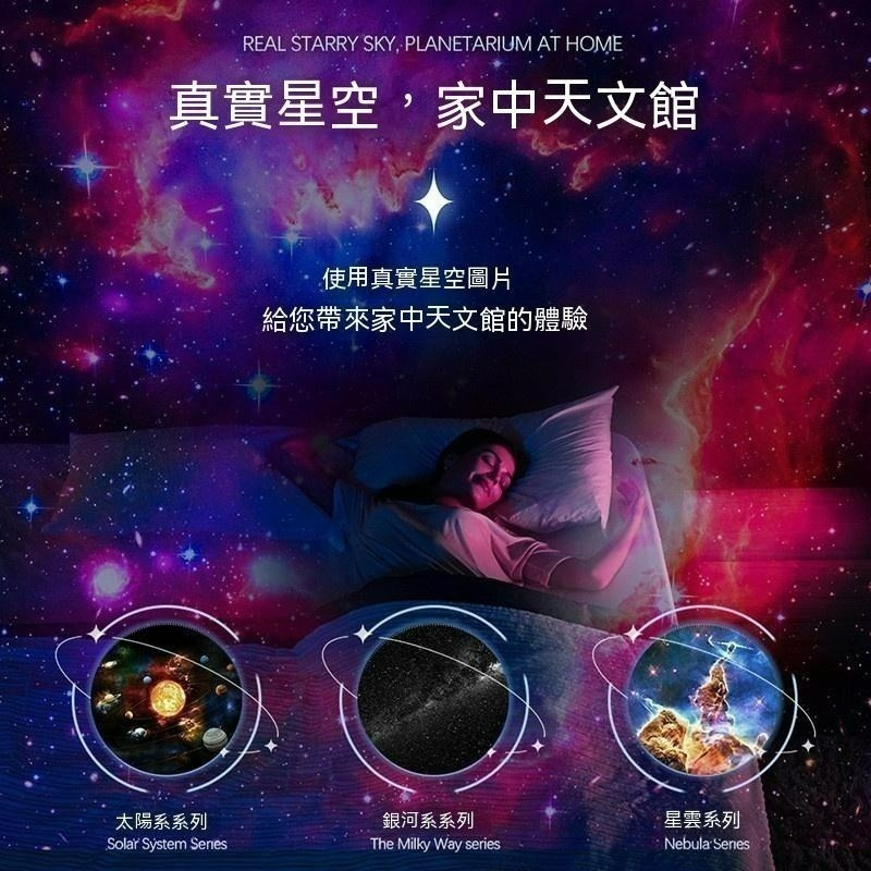 銀河投影燈 高清調焦 星空投影燈 氣氛燈 投影儀 天文館 銀河 宇宙投影 星球 星空 宇宙 投影機-細節圖5