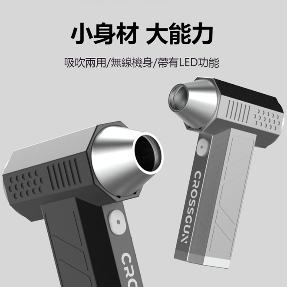 CROSSGUN X4PRO 渦輪吹塵機 吹塵機 吹塵槍 電腦吹塵 睡床充氣 露營充氣 渦輪風扇-細節圖3