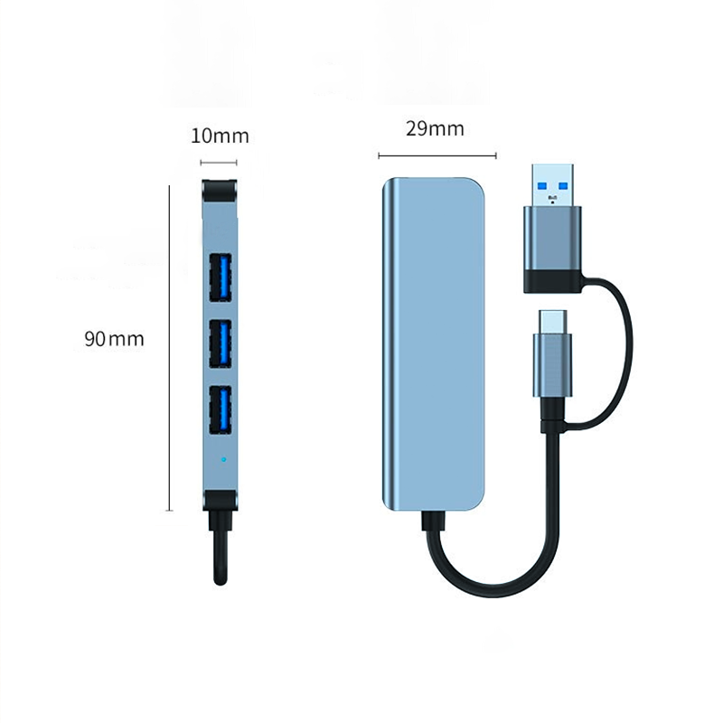 USB3.0 TYPE-C HUB拓展塢 分線器 拓展槽 USB分線器 轉換頭 遠距滑鼠 平板 手機-細節圖5