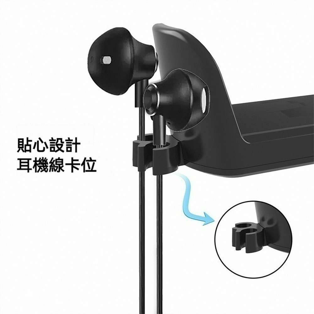 掛架 頭戴式耳機桌掛架 桌邊架 360度旋轉耳機支架 耳機架  收納掛架 耳機收納  桌邊夾式鈎  雜物收納鈎-細節圖6