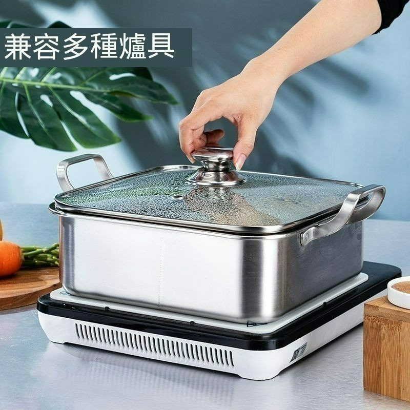 一體成形不鏽鋼鴛鴦鍋 家用雙享火鍋 清湯麻辣鍋 雙味鍋 不鏽鋼火鍋盆 鴛鴦湯鍋 雙隔鍋 圍爐火鍋 鍋具必備-細節圖4
