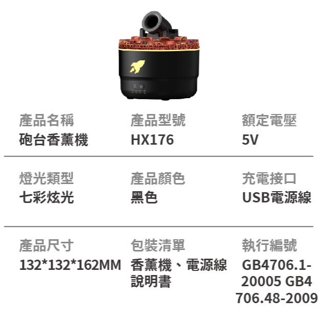 香燻機 砲台香薰機 加濕器 香燻小物 氛圍-細節圖8