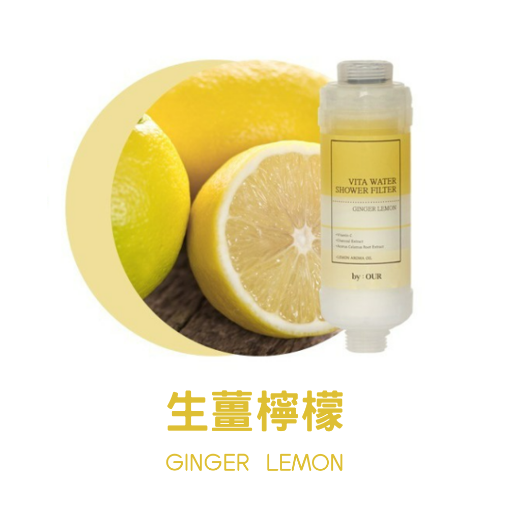 BYOUR韓國完美純淨沐浴過濾器 除氯增壓蓮蓬頭 維他命香氛濾芯 保濕植萃芬多精 沐浴器 過濾除氯花灑-規格圖5