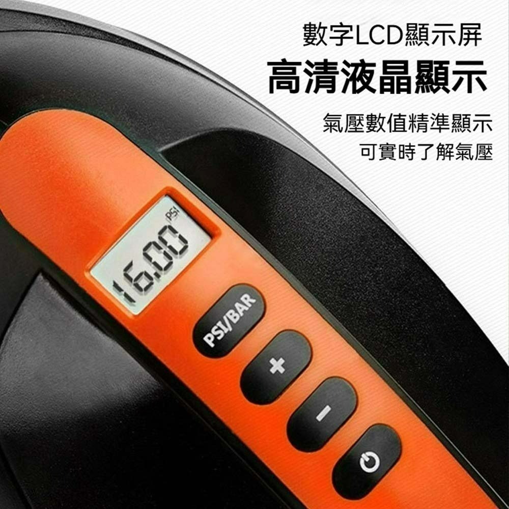 HT-782 SUP電動充氣泵 電動打氣機 充氣抽氣兩用 露營充氣幫浦 戶外帳篷氣墊船打氣機 高壓便攜充氣器-細節圖6