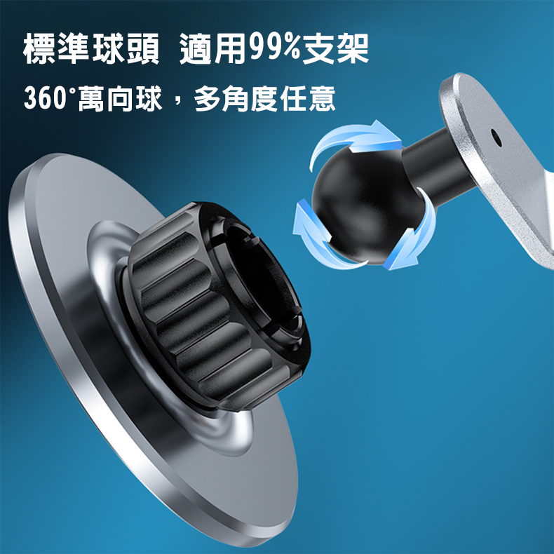 Magsafe螢幕懸浮手機支架 車用磁吸懸臂支架 大屏車型通用 平板導航支架 磁吸手機架 多角度旋轉支撐-細節圖3