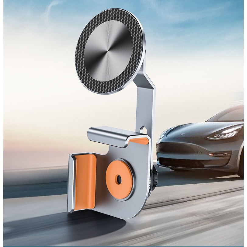 Magsafe螢幕懸浮手機支架 車用磁吸懸臂支架 大屏車型通用 平板導航支架 磁吸手機架 多角度旋轉支撐-細節圖9