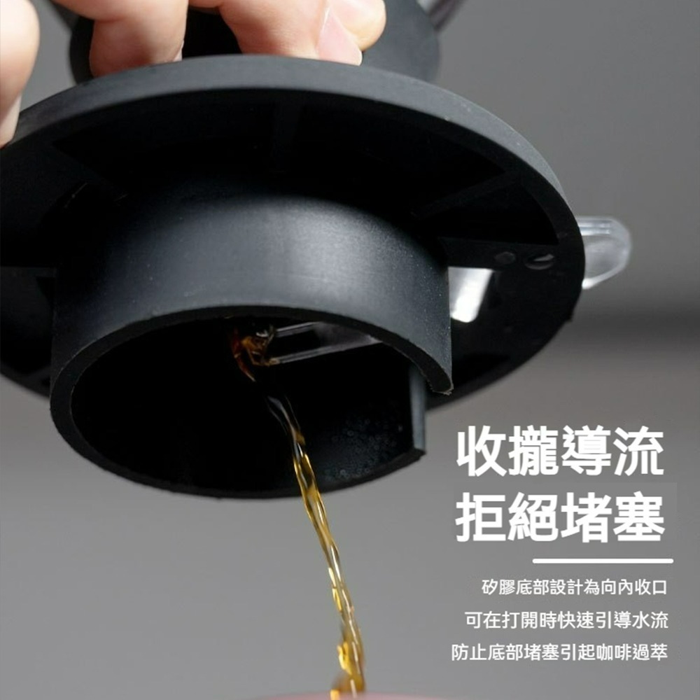 UFO V60咖啡聰明杯分享壺 聰明濾杯 手沖咖啡濾杯 咖啡手沖壺 手沖咖啡玻璃壺 咖啡濾杯-細節圖4
