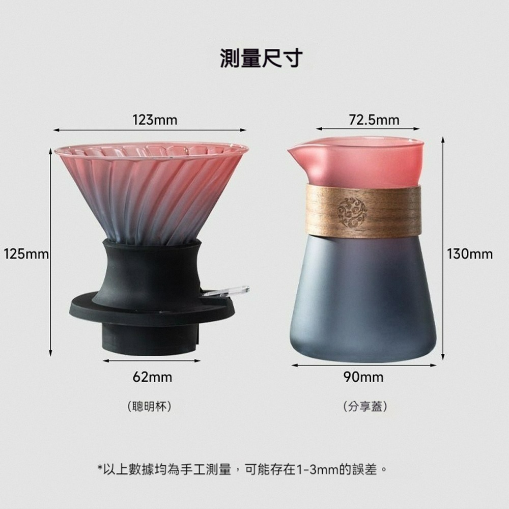 UFO V60咖啡聰明杯分享壺 聰明濾杯 手沖咖啡濾杯 咖啡手沖壺 手沖咖啡玻璃壺 咖啡濾杯-細節圖7