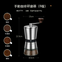 德國設計 咖啡豆研磨器 手搖磨豆機 304 不鏽鋼 磨豆機 手動 咖啡粉 研磨機 研磨器 不銹鋼