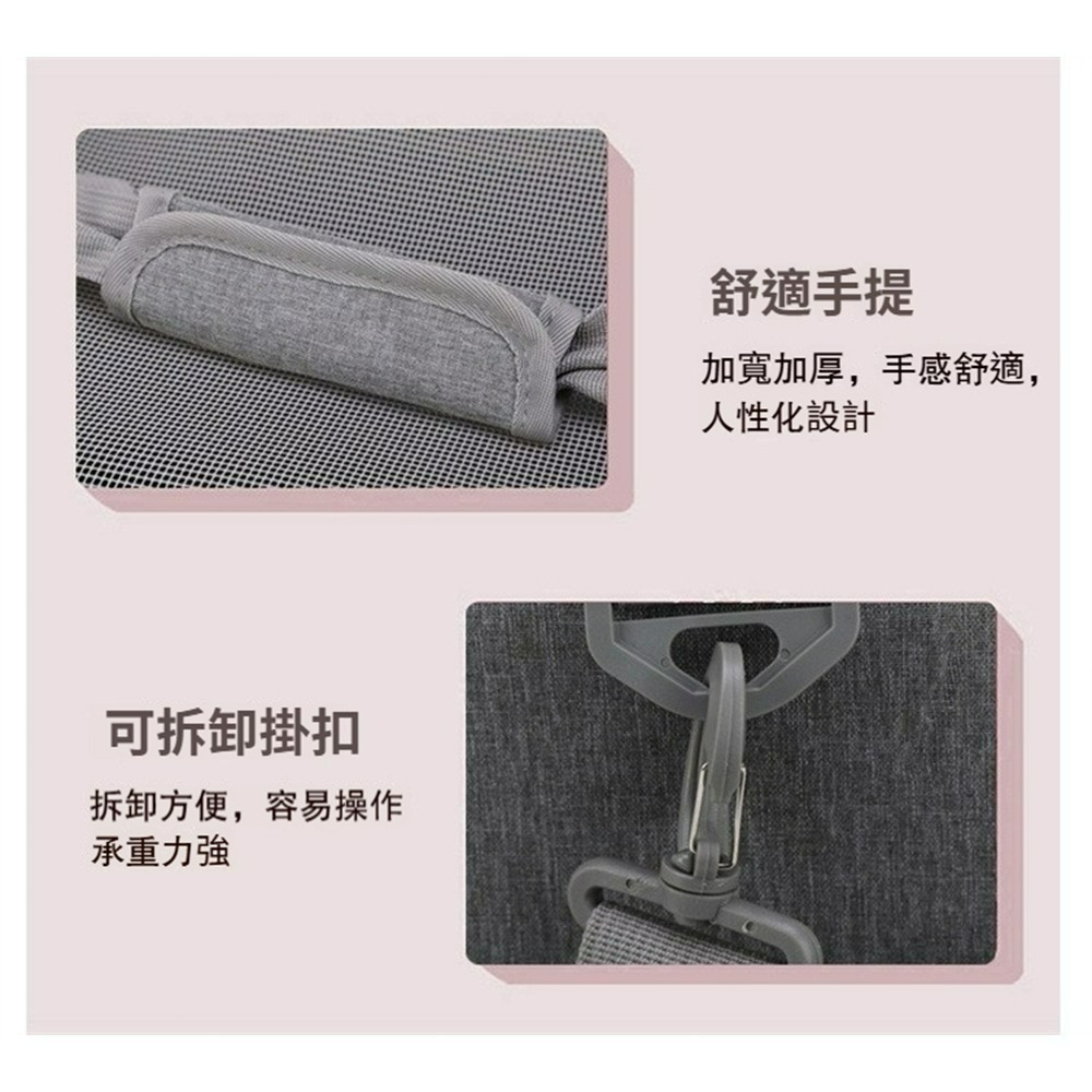 寵物外出摺疊手提包 可擴充寵物外出包 透氣便攜寵物提籠 狗狗貓咪外出袋 寵物旅行包 折疊收納提包-細節圖9