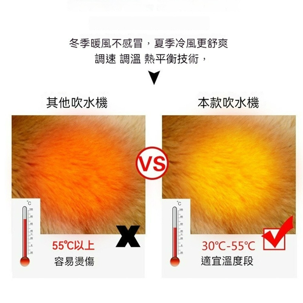 強力速乾寵物吹水機 靜音吹風機 高速吹乾機 狗狗吹毛機 貓咪烘毛機 寵物美容吹風機 洗車吹水機 寵物烘乾機-細節圖5