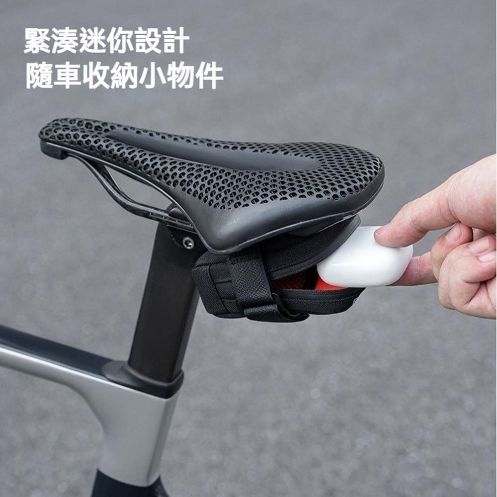 ROCKBROS洛克兄弟 自行車小尾包 公路車後座包 登山車鞍座包 防水騎行包 尾椅包 單車收納包 自行車配件 置物包-細節圖4
