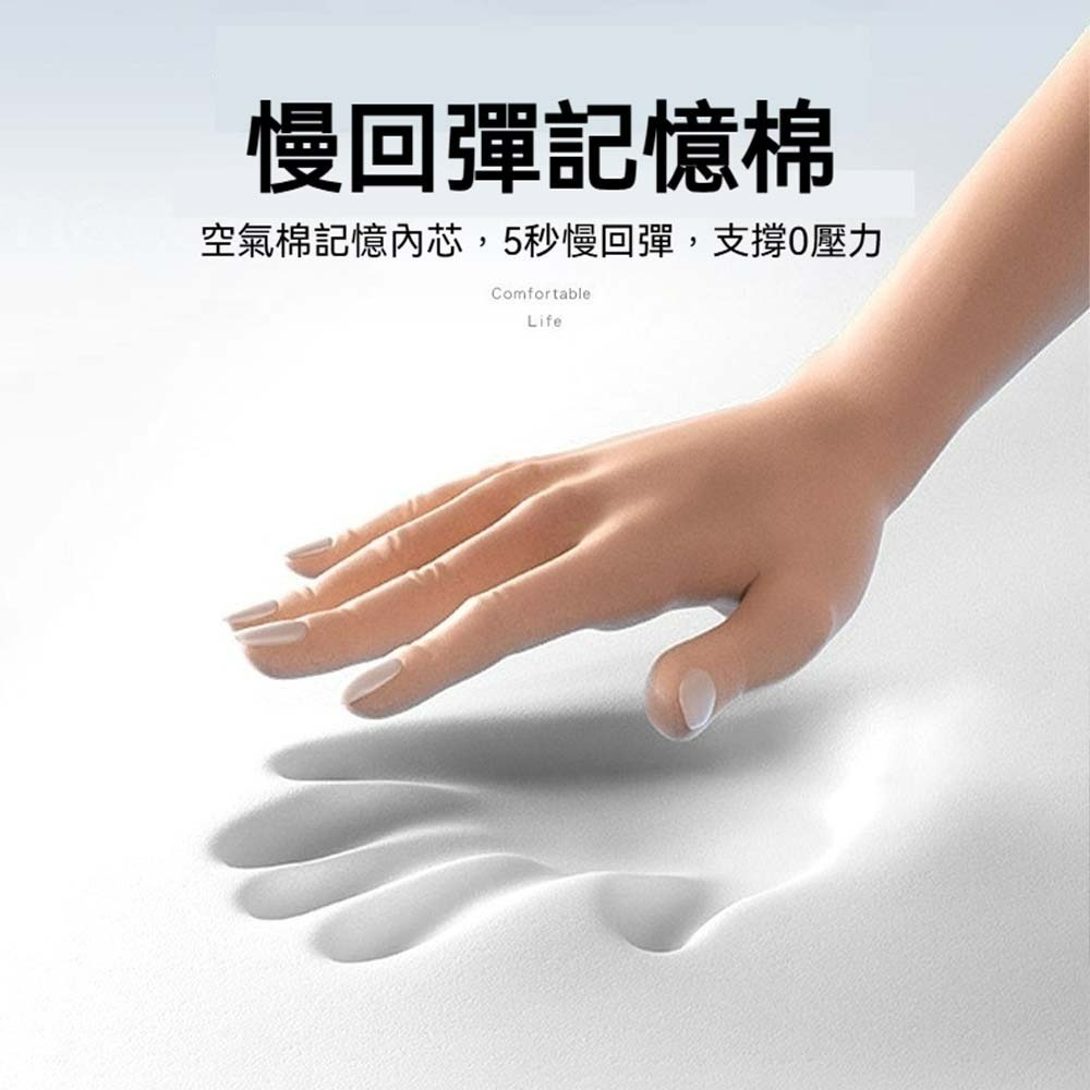 科適頸椎枕頭 電動按摩枕 熱敷枕頭 恆溫熱敷護頸枕 記憶棉助眠枕 人體工學睡眠枕 震動按摩頸枕 枕芯靠枕-細節圖6