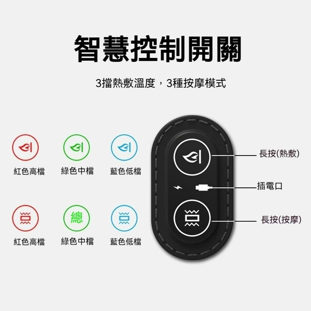 科適頸椎枕頭 電動按摩枕 熱敷枕頭 恆溫熱敷護頸枕 記憶棉助眠枕 人體工學睡眠枕 震動按摩頸枕 枕芯靠枕-細節圖8