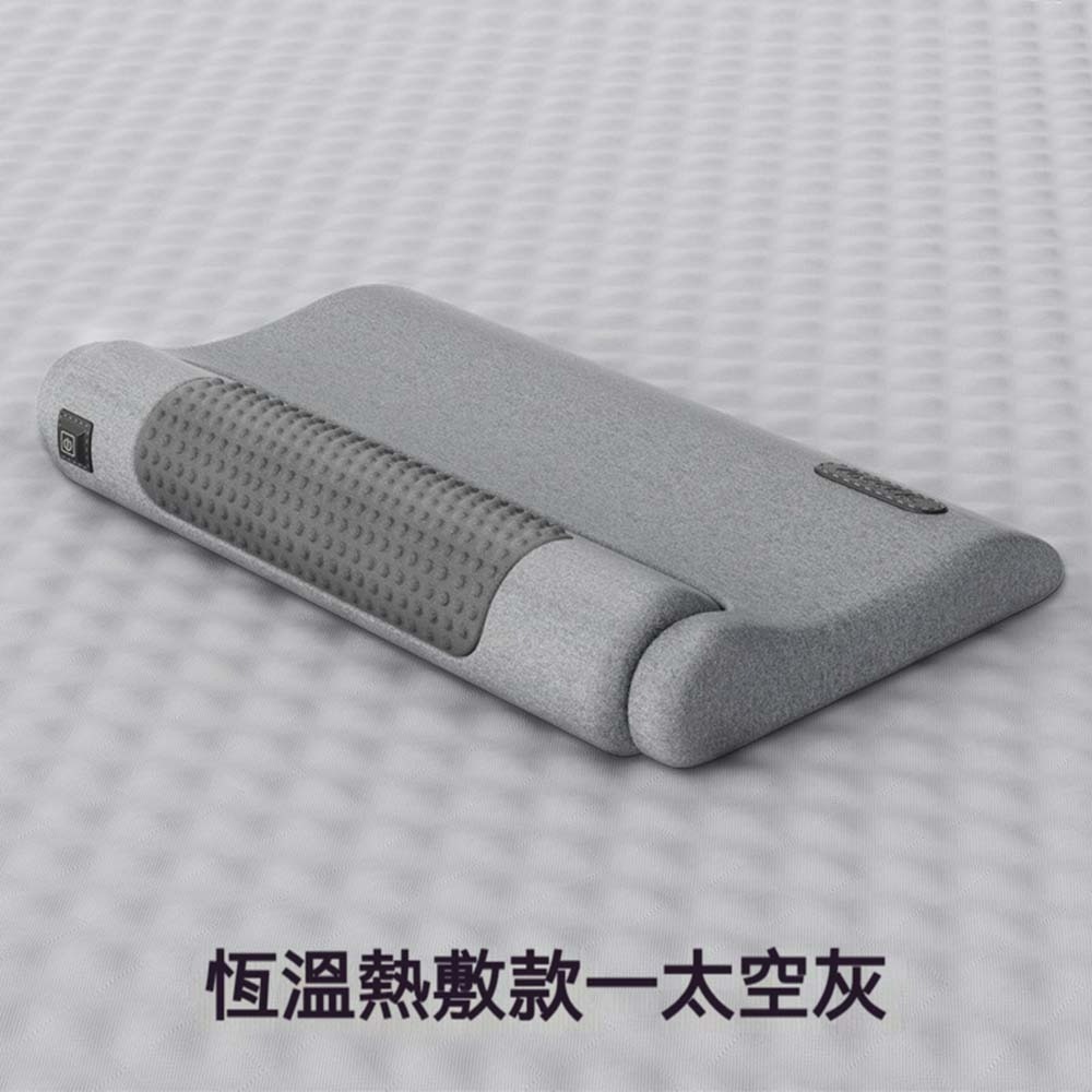 科適頸椎枕頭 電動按摩枕 熱敷枕頭 恆溫熱敷護頸枕 記憶棉助眠枕 人體工學睡眠枕 震動按摩頸枕 枕芯靠枕-規格圖10