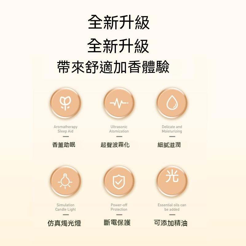 燭光燈香薰機 香氛機 擴香機 夜燈 香薰燈 加濕器 香薰擴香燈 無火香薰 精油香氛燈 氣氛燈 香薰加濕機 居家香氛-細節圖5