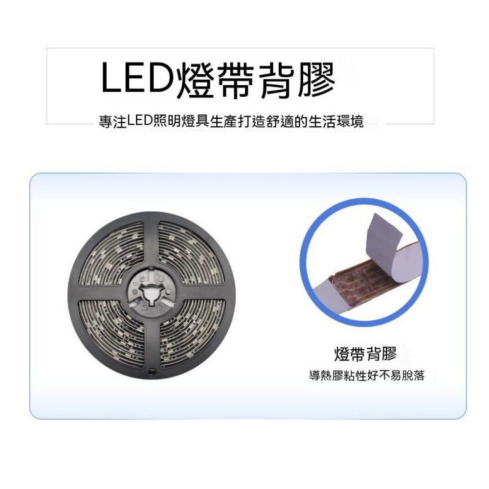 RGB USB防水LED燈條 七彩氛圍燈 藍芽音控燈帶 房間裝飾燈 桌邊電腦燈 遙控燈條 居家DIY照明 夜燈燈帶-細節圖7