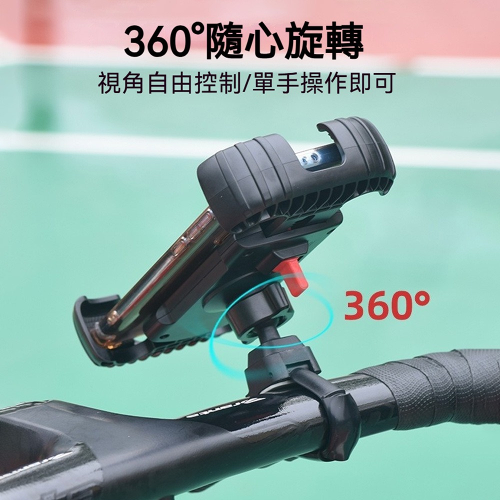 四爪導航手機支架 車用手機架 出風口支架 安全鎖扣 防滑穩固 夾式固定 360度旋轉 手機導航架 機車汽車通用-細節圖9
