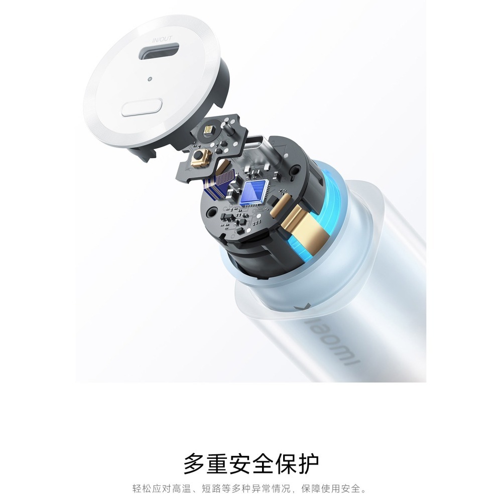 小米Xiaomi 5000mAh口紅行動電源 20W快充 迷你隨身充 可上飛機 Type-C雙向快充 小巧輕便補電神器-細節圖5