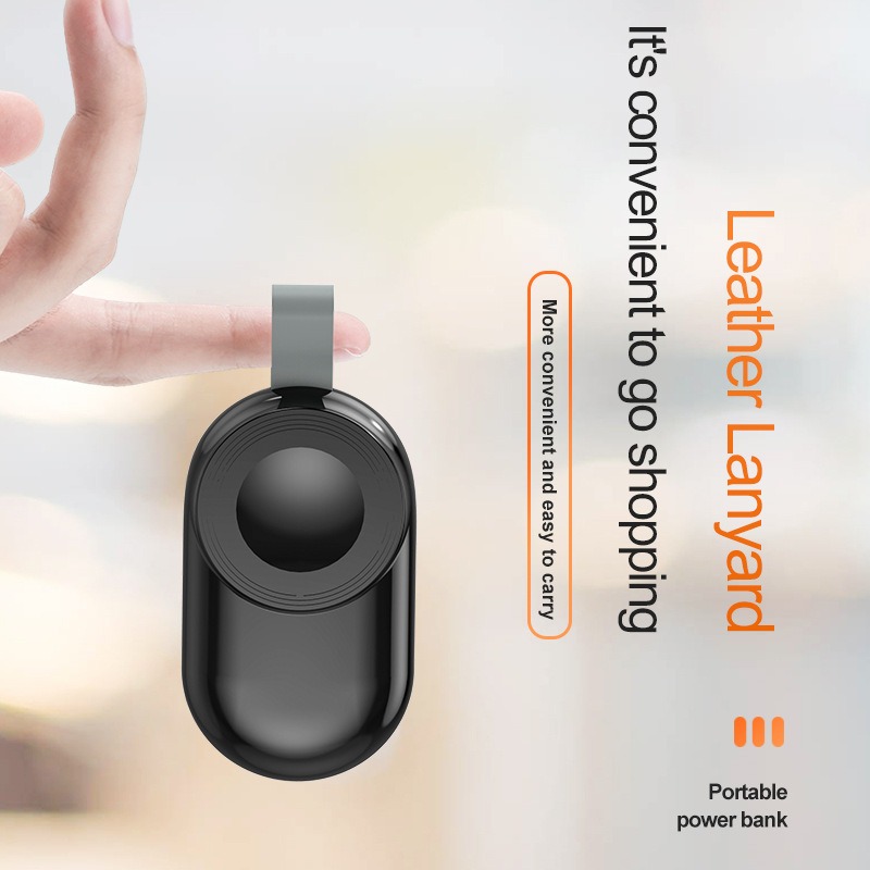 Apple Watch磁吸充電器 隨身Type-C便攜快充 磁力吸附無線充電 支援1-9代 SE可用 出國旅行充電頭-細節圖4