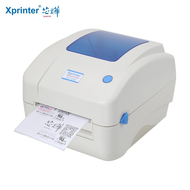 芯燁XP-490B 標籤機 條碼機 熱感式列印 快速127mm/S 出單列印機 電子面單機 寄件列印 標籤打印機 小型-細節圖7