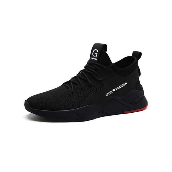 防砸防刺工地鞋 男款透氣工作鞋 防滑耐磨安全鞋 輕量鋼頭勞保鞋 防護運動鞋 工人必備休閒鞋-細節圖6