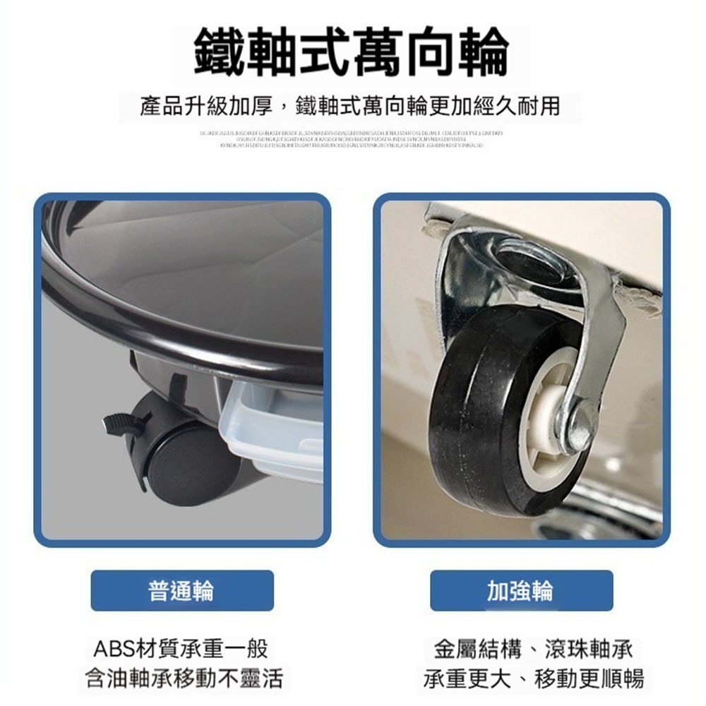 盆栽移動式托盤 加厚承重 滑輪花盆底座 萬向輪耐用 不傷地板 室內戶外植栽移動盤 園藝托盤 移動輪盤 展示輪盤 旋轉盤-細節圖5