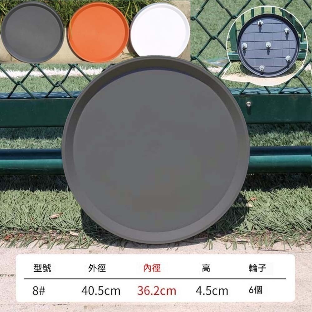 盆栽移動式托盤 加厚承重 滑輪花盆底座 萬向輪耐用 不傷地板 室內戶外植栽移動盤 園藝托盤 移動輪盤 展示輪盤 旋轉盤-規格圖10