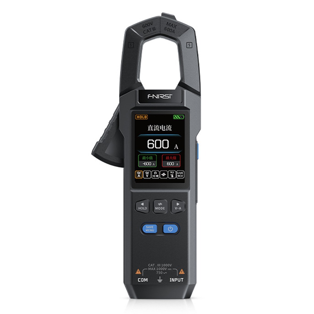 FNIRSI菲尼瑞斯 DMC-100 數位鉤錶萬用電表 電壓電流量測 真均方值 多功能測試 自動量程 工具表-規格圖9