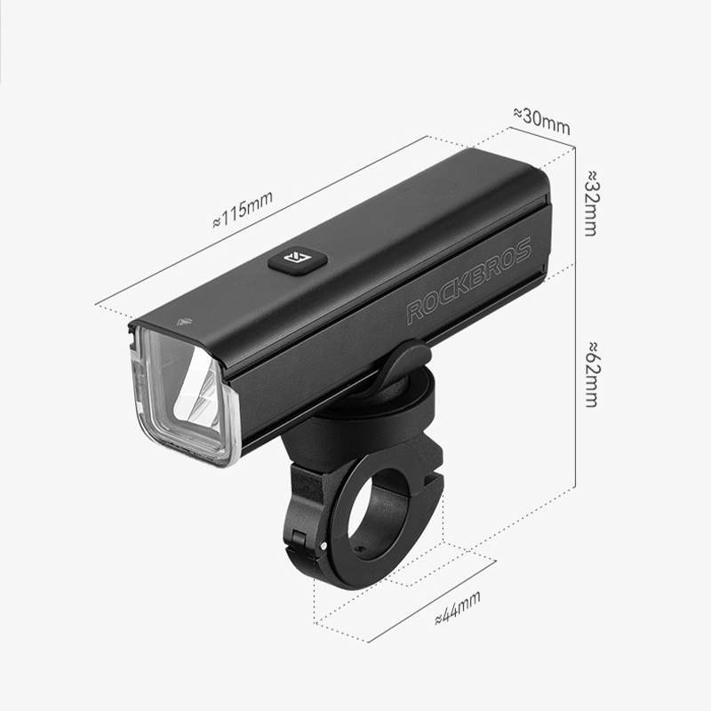 ROCKBROS 洛克兄弟 自行車燈 USB充電 高亮照明 多模式切換 防水騎行安全燈-規格圖7