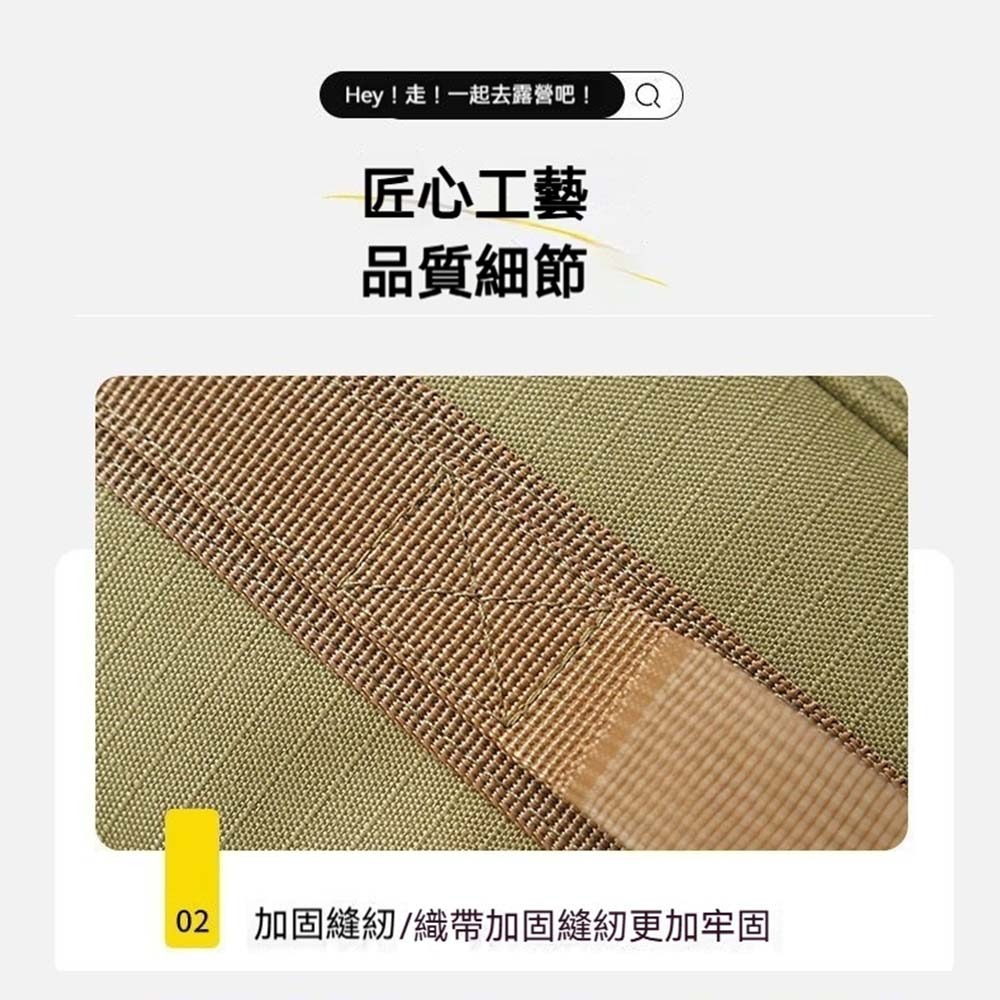 戶外多功能收納包 露營瓦斯罐收納袋 600D牛津布 防水耐磨 露營裝備工具包-細節圖6