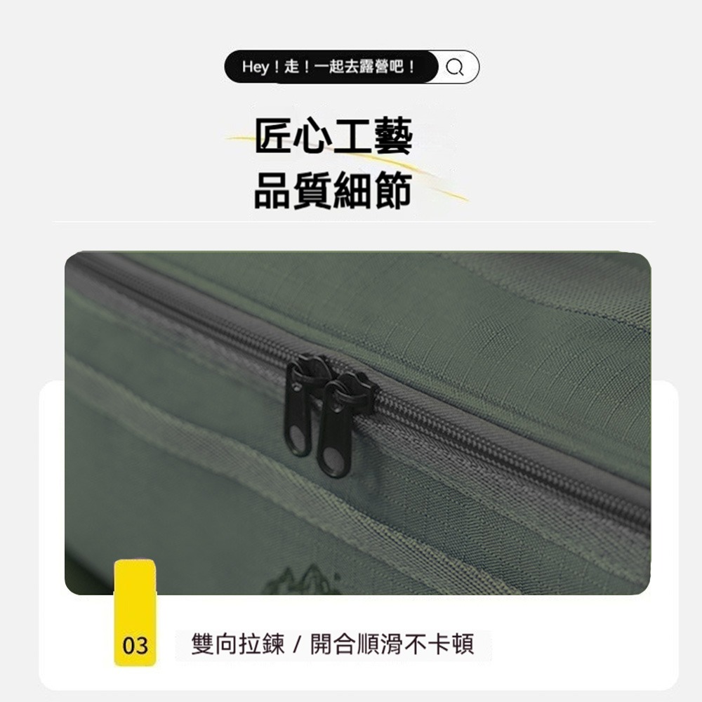 戶外多功能收納包 露營瓦斯罐收納袋 600D牛津布 防水耐磨 露營裝備工具包-細節圖7