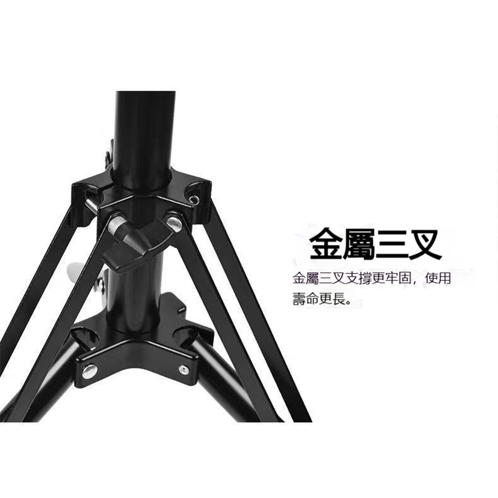 四分之一螺紋接頭三腳架 可折疊攝影腳架 1/4 通用接口 補光燈 手機 相機 支架-細節圖5
