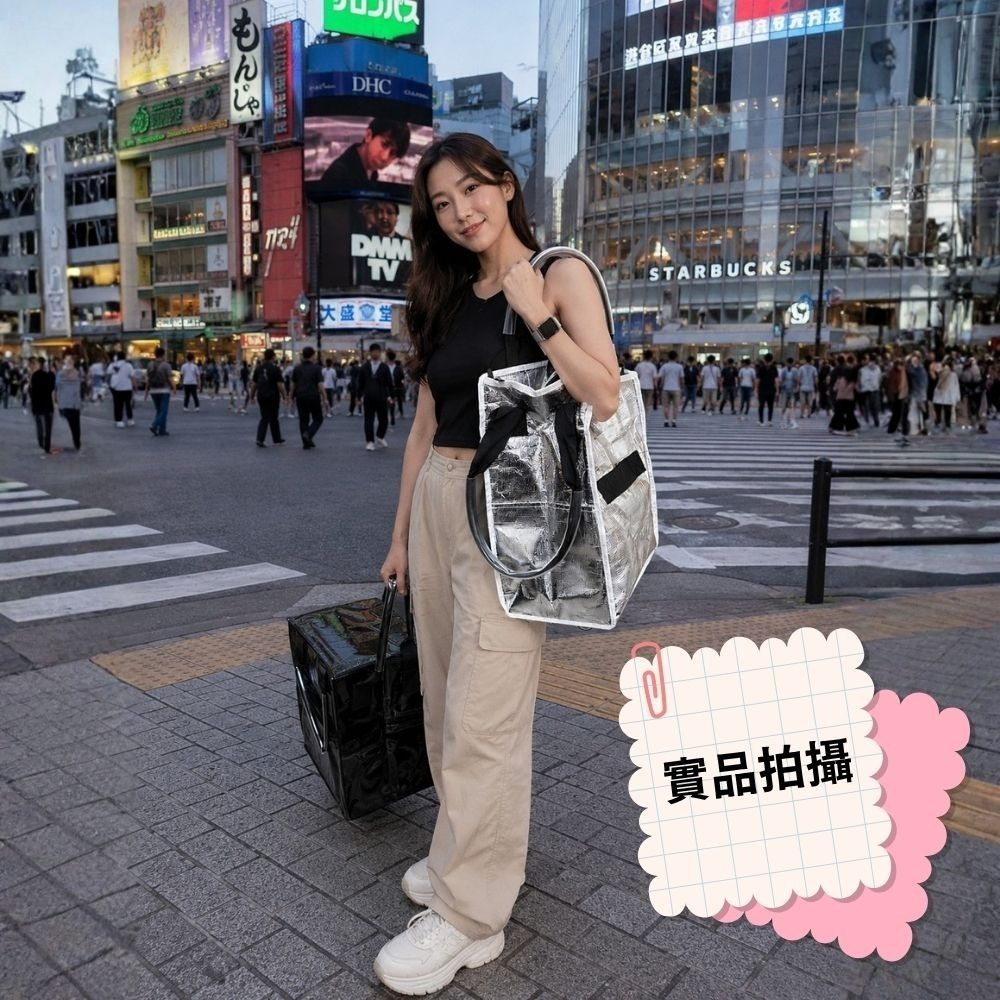 靜音滑輪式摺疊購物車 浩肯包 網紅推薦 大容量耐重 手拉車 帶蓋防塵 可折疊收納 買菜推車 行李收納車-細節圖2