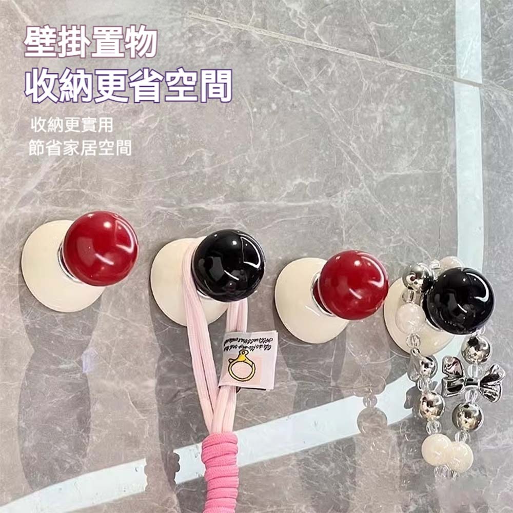 多巴胺無痕吸盤掛鉤 免打孔真空吸附 強力承重壁掛掛勾 浴室廚房收納掛架 可重複拆裝不留痕-細節圖7