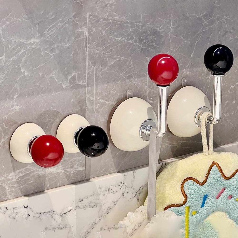 多巴胺無痕吸盤掛鉤 免打孔真空吸附 強力承重壁掛掛勾 浴室廚房收納掛架 可重複拆裝不留痕-細節圖10