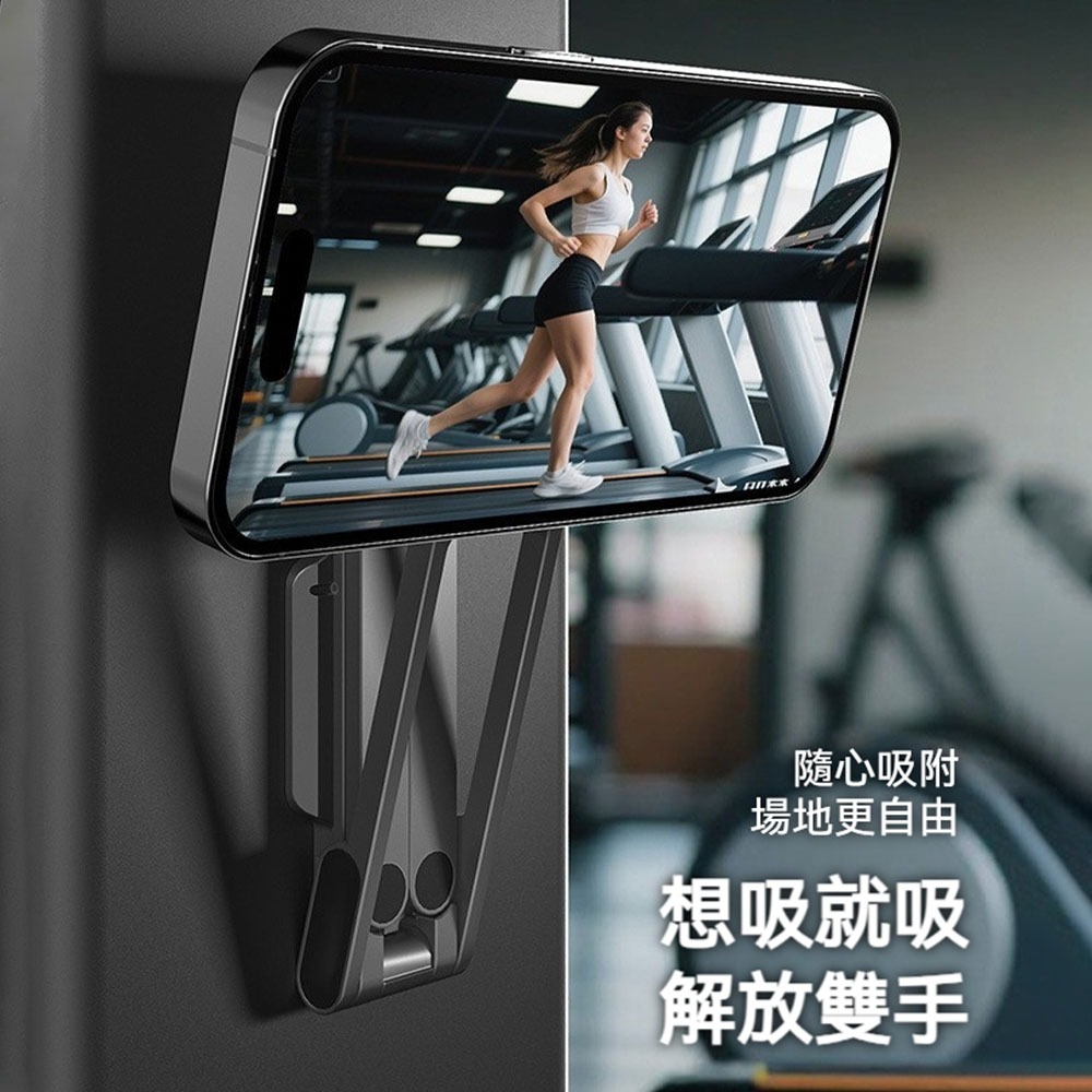 MagLock磁吸手機支架 登山扣支架 MA38同款 可掛可立 360旋轉 強力磁吸 便攜摺疊 手機攝影支架 多角度-細節圖6