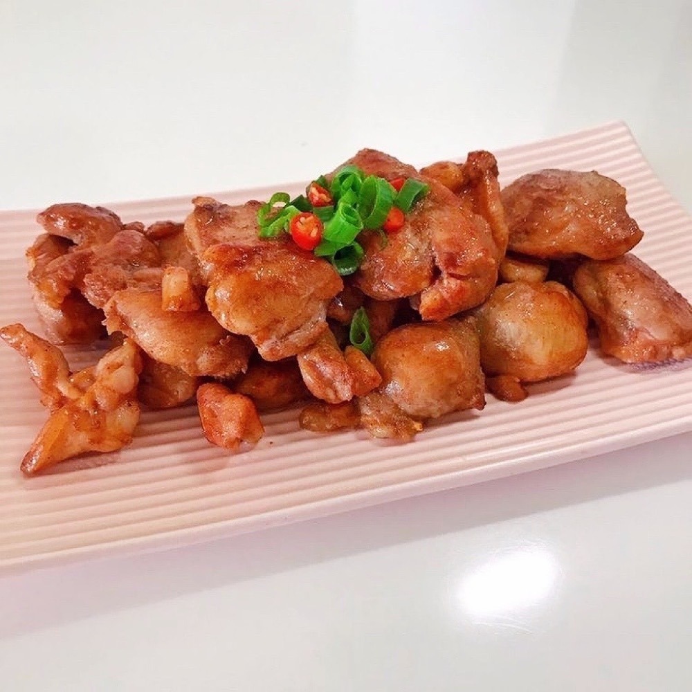 【陽太食品】椒鹽醃製腿丁600g 帶皮量極少！-細節圖2