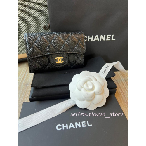 ［S.E美國代購］Chanel 香奈兒 卡夾 零錢包 翻蓋卡包 小香