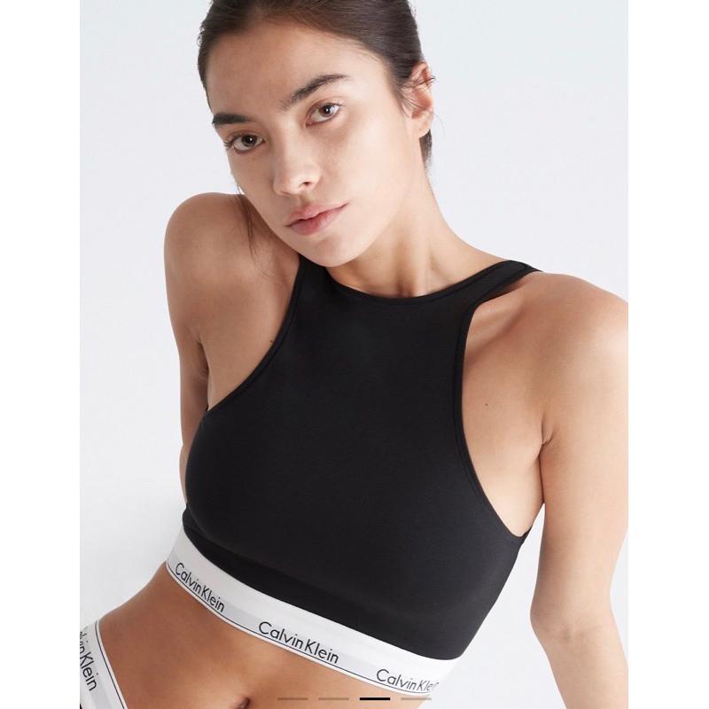 Calvin klein high neck clearance tank top