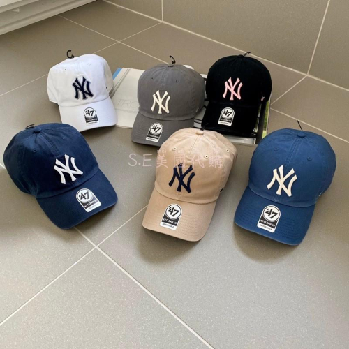 ［S.E美國代購］47 MLB NBA 大聯盟 帽 老帽 棒球帽 洋基帽 情侶帽